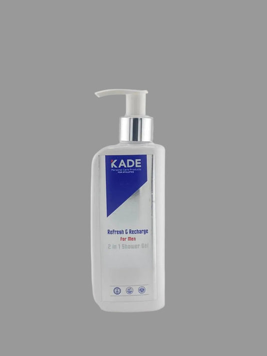Kade 2-in-1 cleaner gel bottle on a white background